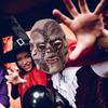 Halloween-Party drei Geistergesicht Horror-Masken
