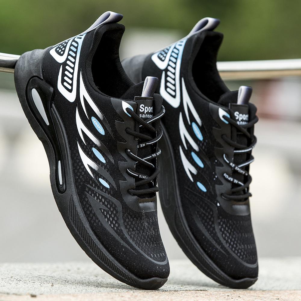 Men's Summer 2025 Mesh Breathable Casual Running Shoes - Soft, Versatile, and Comfortable.