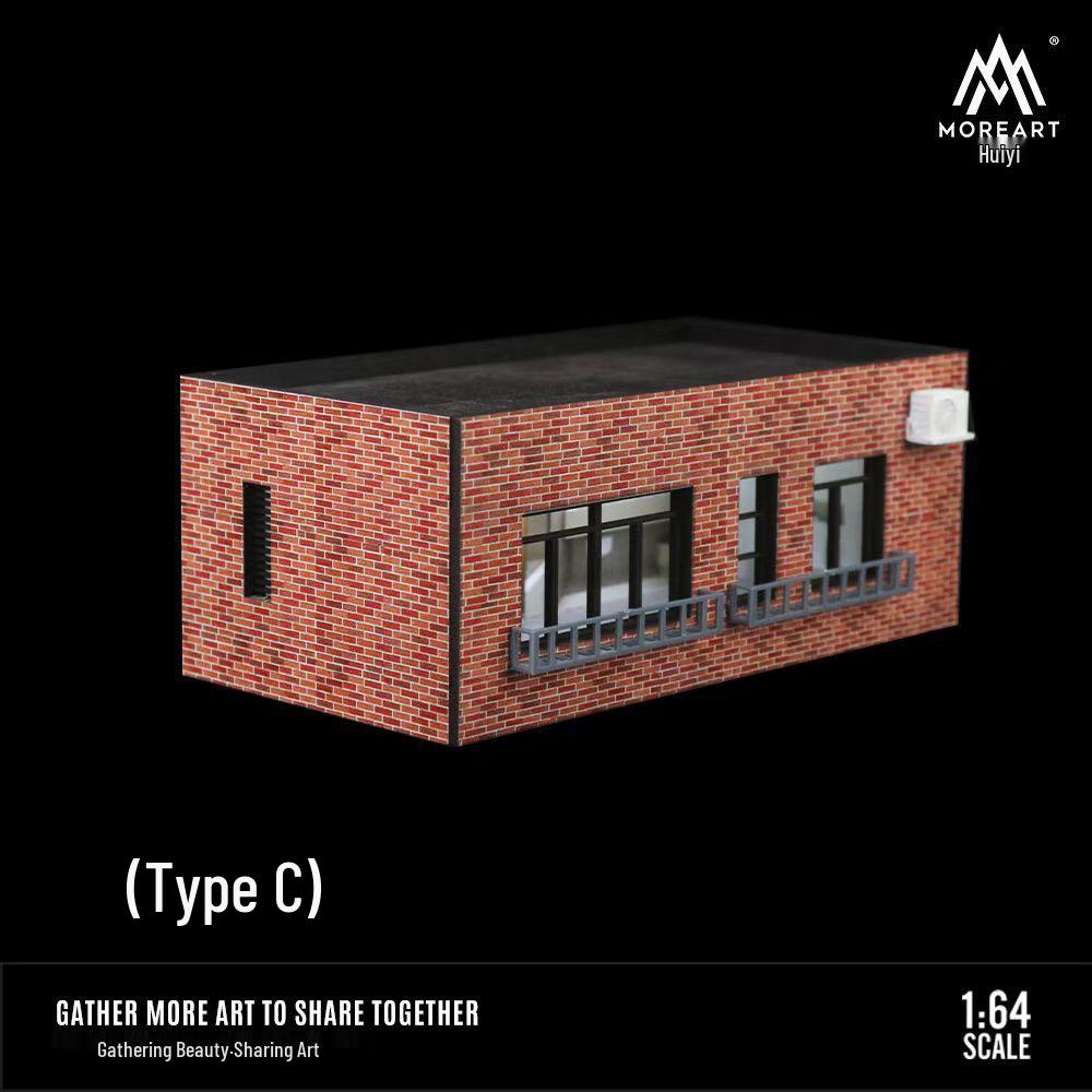 

Масштаб 64 Объемная модель Здание Блок Сцена