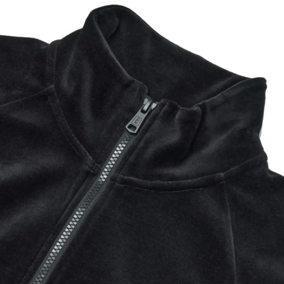 New MLB Velvet Jackets Women's Black 3ATRB0824-50BKS