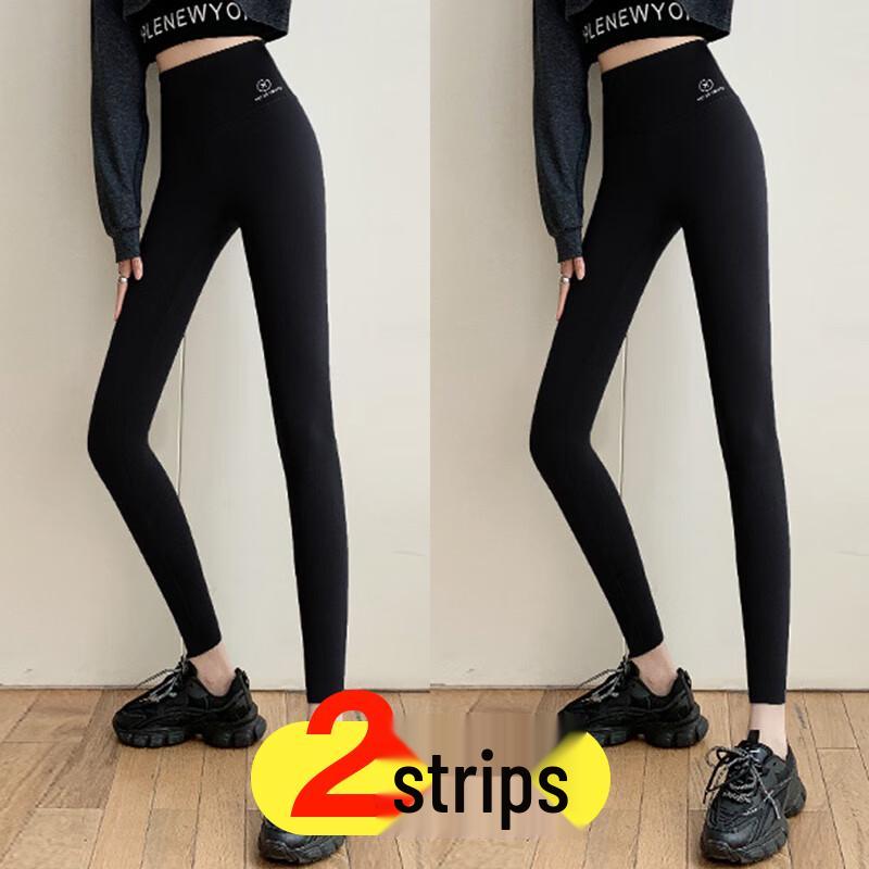 JOHLIN DREAM Women's High-Waist Thin Nine-Point Shark Leggings