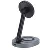 Magnetic Wireless Charger Station 360 Degree Rotating Fast Charging LED Indicator Light Wireless