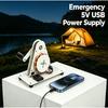 Hand Crank Generator USB Portable Emergency Power Dynamo Manual Generator for Camping Phone Charging Physics Teaching Model