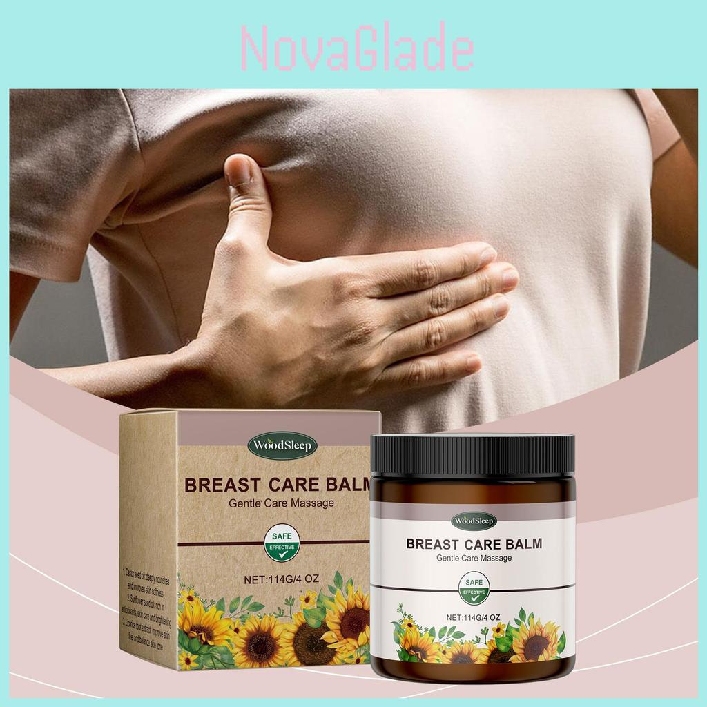 Woodsleep Herbal Breast Care Cream Gentle Hydration Formula For Women's Skin Nourishment