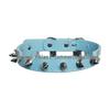 Multi-Color PU Leather Dog Collar & Leash - In Stock
