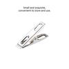 20 Pcs Clothespins Stainless Steel Clothes Clips Metal Sealing Clip Socks Clothing Pegs Household