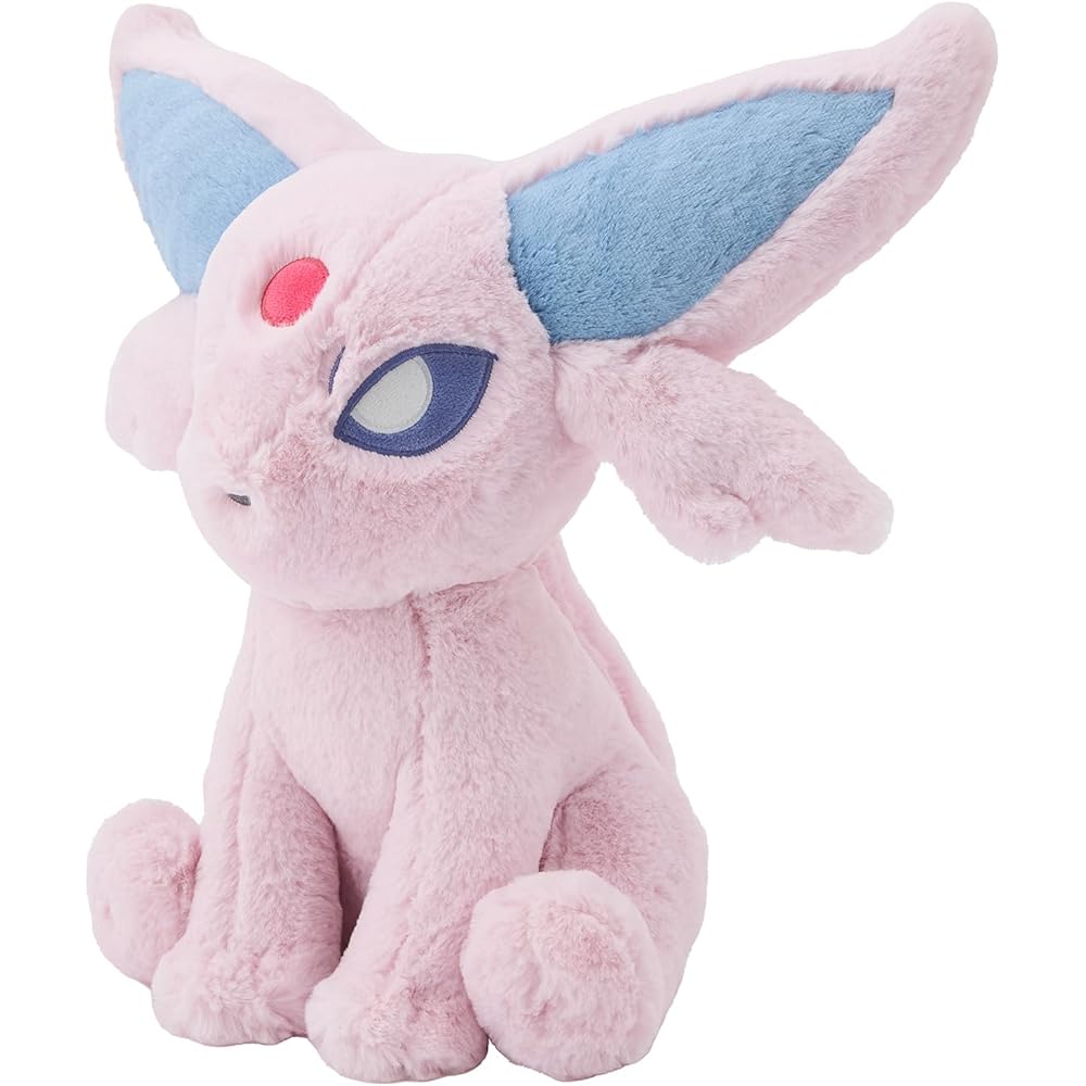 Pokemon Center Original Fluffy Plush Toy Espeon 30cm Soft Stuffed Animal