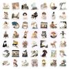 56/112 Pcs Cute Cartoon Fairy Tale World Stickers Creative for Stationery Fridge Suitcase Helmet Skate Waterproof Durable Decals