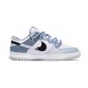 Nike Dunk Kawa Slip Resistant Low top Skateboard Shoes Men's White Blue DD1391-103(Team1068-)