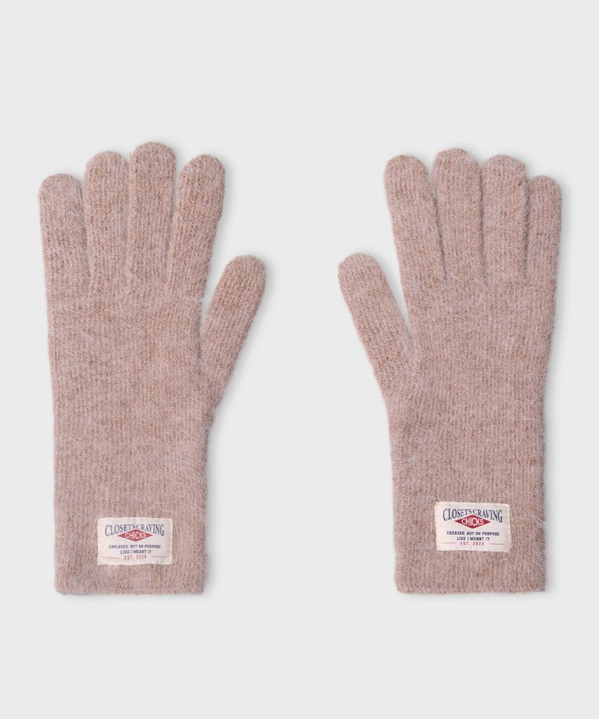 CHICKS Mohair Blur Fingerhole Gloves (8 Colors)