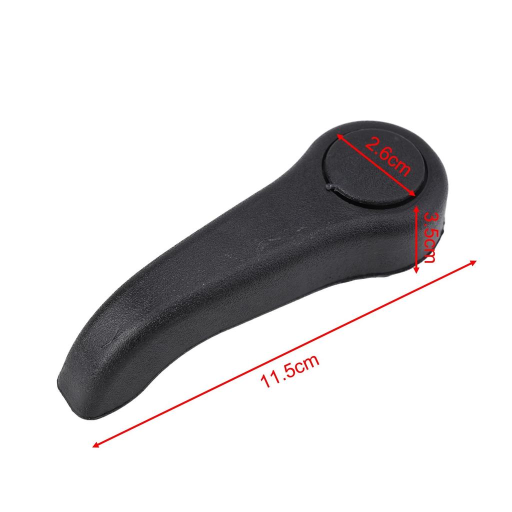 Black Seat Adjust Lever 2.6cm 2PCS Left Right Seat Adjustment Lever Handle