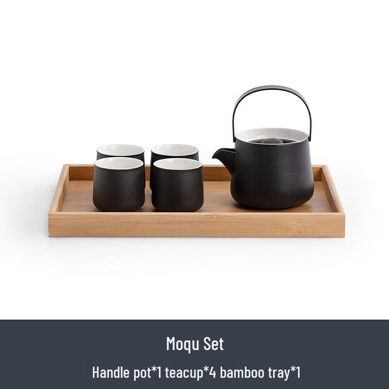 

Japanese Style Glass Kung Fu Tea Set with Warming Stove