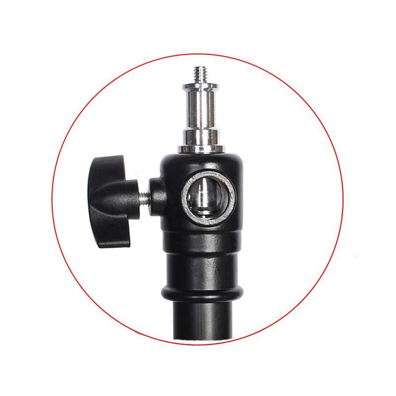Stainless Steel Double Head Screw Adapter Anti-Oxidation Durable Thread Adapter for Camera Tripod Phone Holder Mount