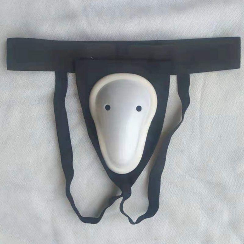 Men Boxing Safety Cup Professional Groin Guard Portable Jockstrap Support Punching Kick Protection Guard Male Training Protector