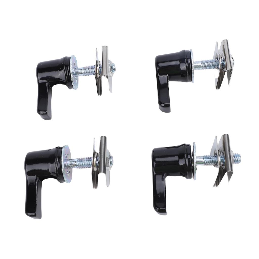 Saddlebag Lever Lock Fastener Bolt Nut Mounting Hardware Theft Deterrent Lever Locks Mounting Hardware Screws