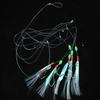 5 Pcs/Set Simulated Animal Fake Bait with Barbs and Built-in Tassels To Attract Small Fish Outdoor Fishing Equipment Accessories