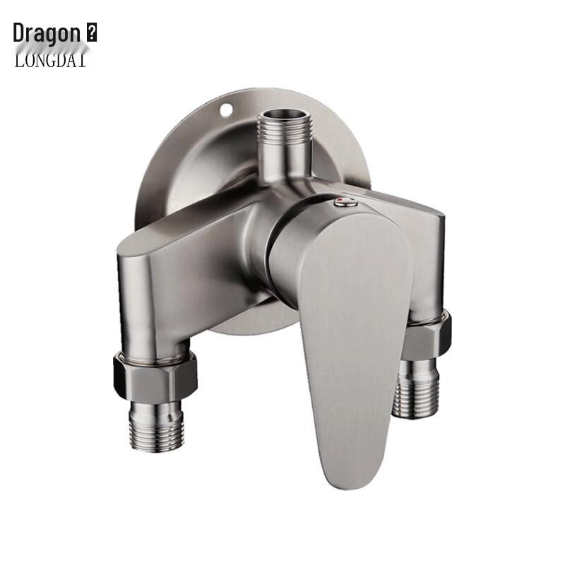 Longdai 304 Stainless Steel Wall-Mounted Shower Mixing Faucet