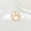 Fashion Scarf Rings Buckle for Women Lady Silk Scarf Clasp Clips Clothing Decor