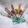 5 Metal Clips, Clothes Clips, Utility Folders