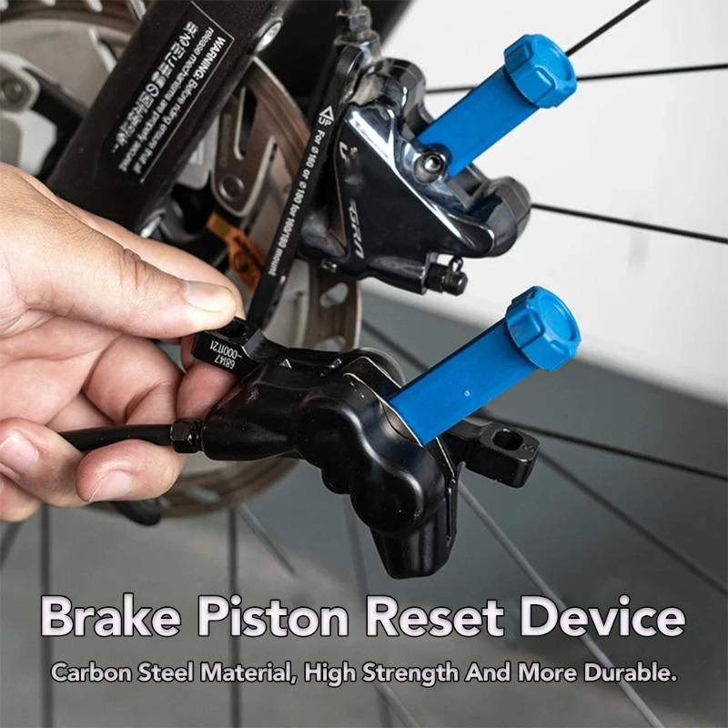 360 ° Rotatable Durable Steel Bicycle Brake Pad Spreading Tool Oil Pan Piston Reset Hydraulic Brake Caliper Piston Extension