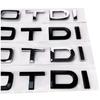 2026 Hot Sticker Decal for Audi A3 A4 A5 A6 Q3 Q5 Q7 S7 Chrome Black ABS Letters 2.0 TDI 3.0 TDI Rear Boot Trunk Logo Badge Emblem
