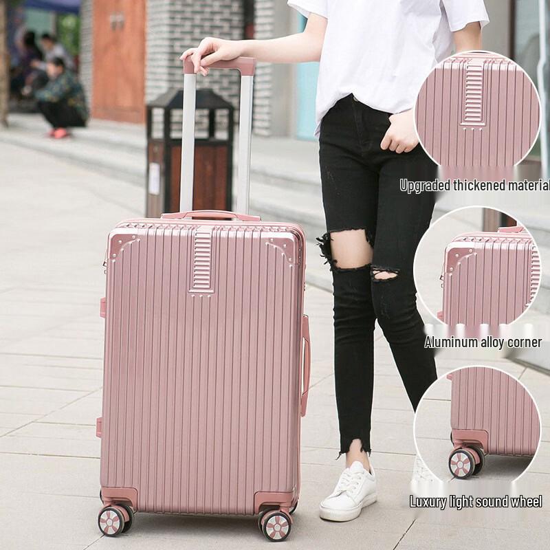 PACKAGE FASHION Unisex ABS Spinner Luggage