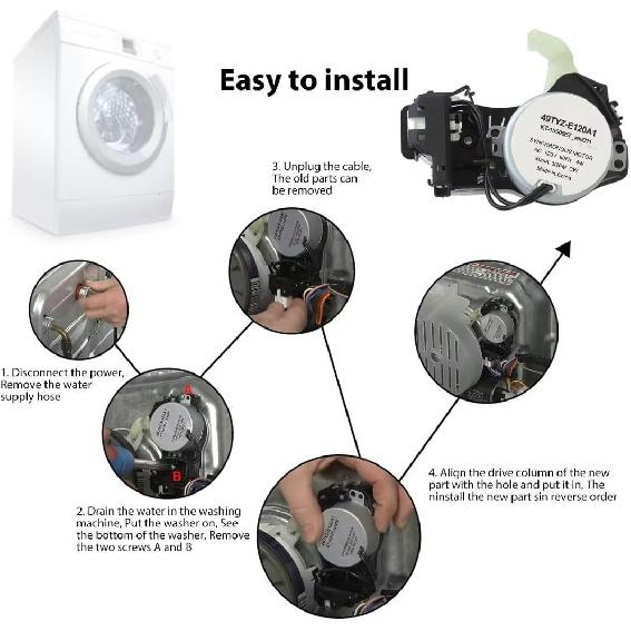 2025 Upgraded W10913953 Washer Shift Actuator for May-tag MVWC565FW0 MVWC565FW1 MVWC565FW2 MVWP475EW0 MVWX655DW0 MVWX655DW1 MVWX655DW2