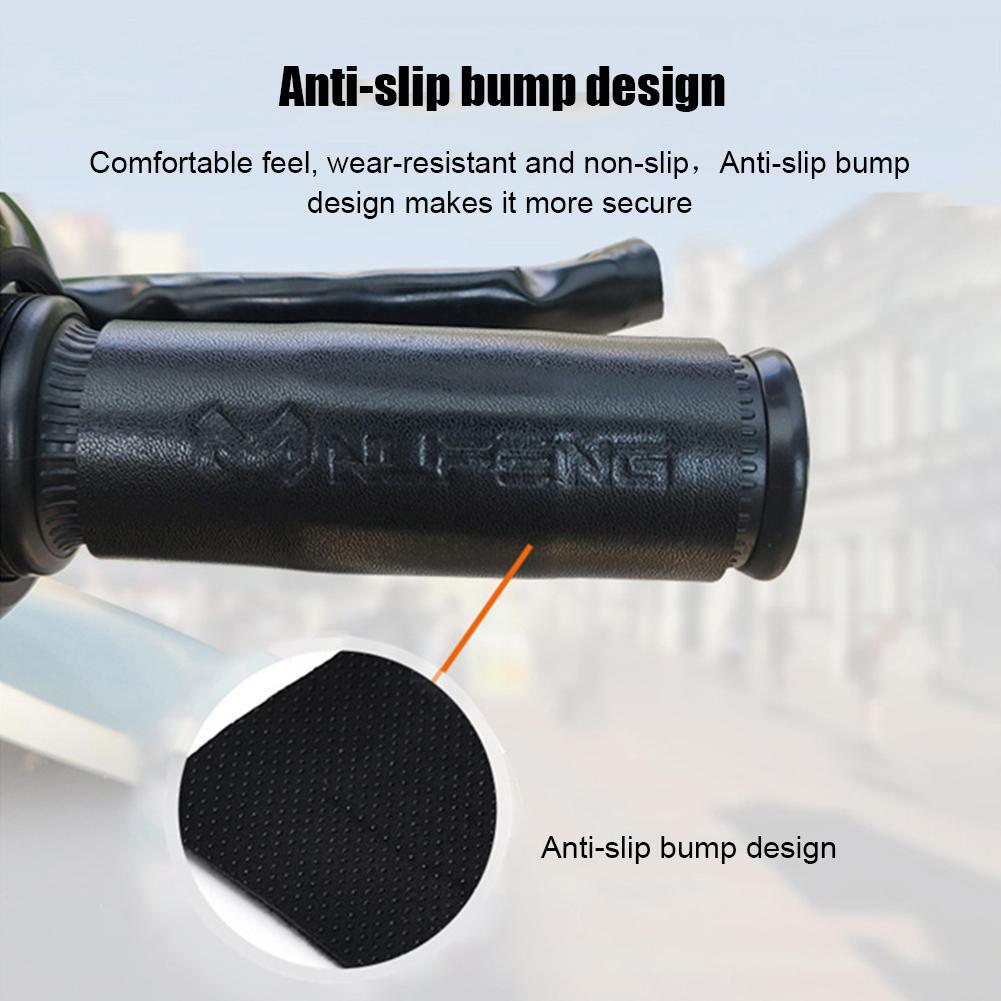 New Universal Motorcycle 22mm Hand Heated Grips Molded Grips ATV Warmers Adjust Temperature Scooter Grips Hot Handlebar