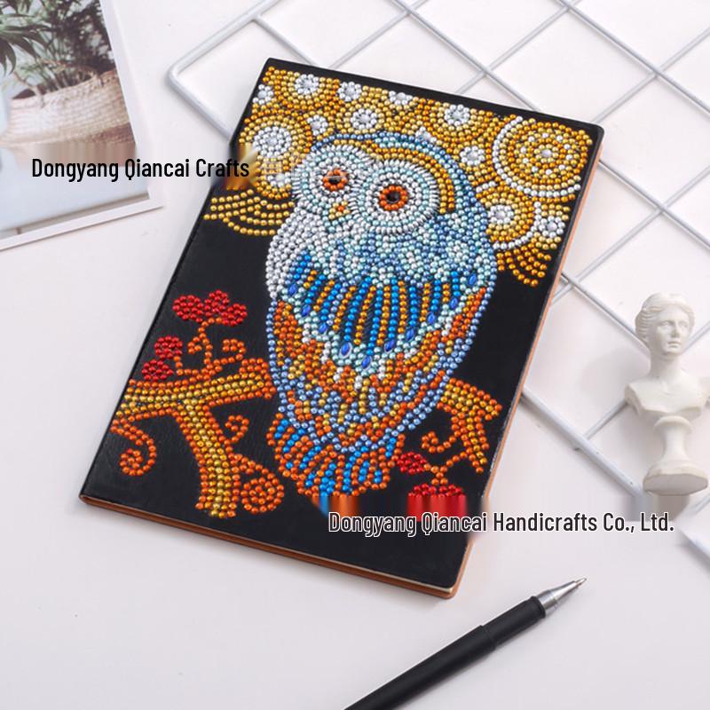 Diamond Painting DIY Notebook: Special-Shaped Shiny Design, 50 Pages, Perfect Christmas Holiday Gift