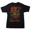 Seasons in The Abyss Slayer Band T-shirt Bomull Grafisk T-shirt Unisex Dam Sommar Streetwear