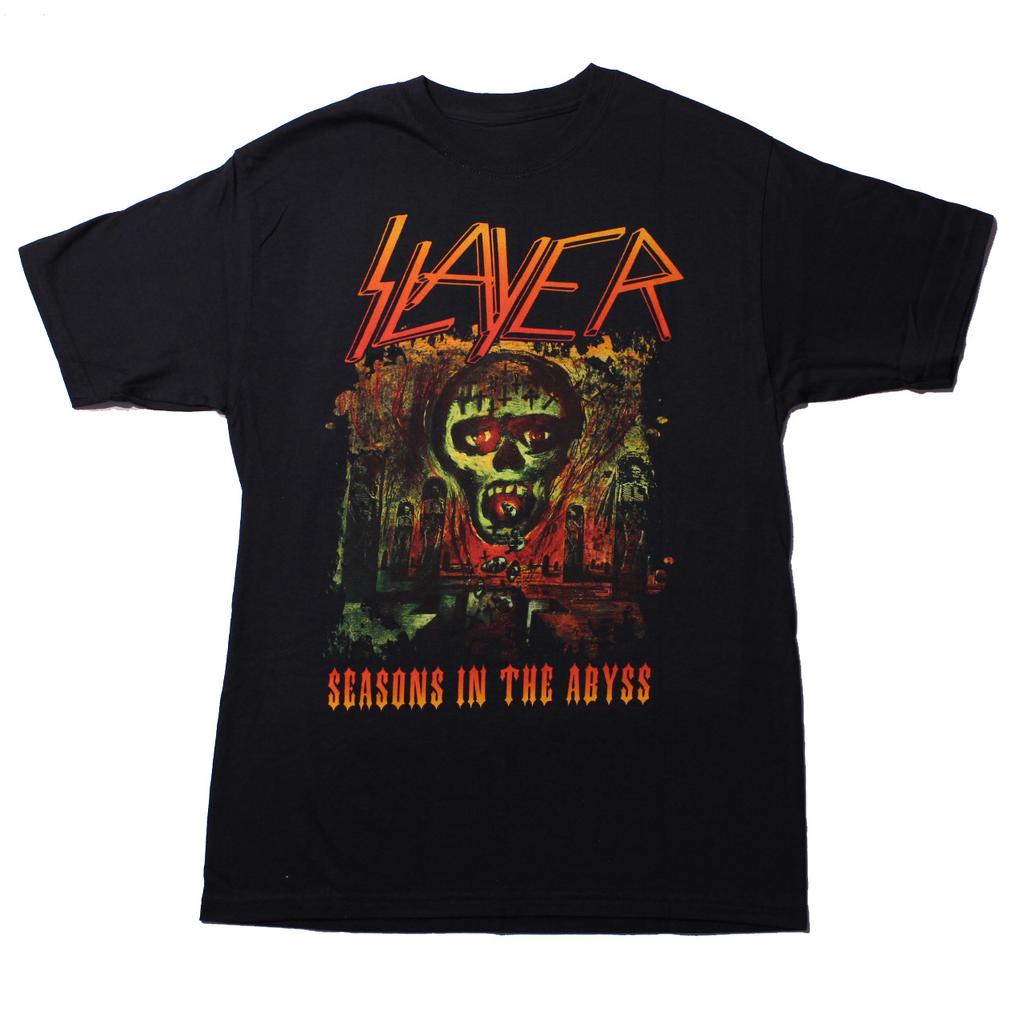 Reign in Blood Slayer Band T-Shirt Baumwolle Grafik-T-Shirt Unisex Unisex Sommer Streetwear