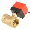 1pcs DC 12V G1 1 2  DN40 2 Way Brass Motorized Actuator Ball Valve for Air Conditioner