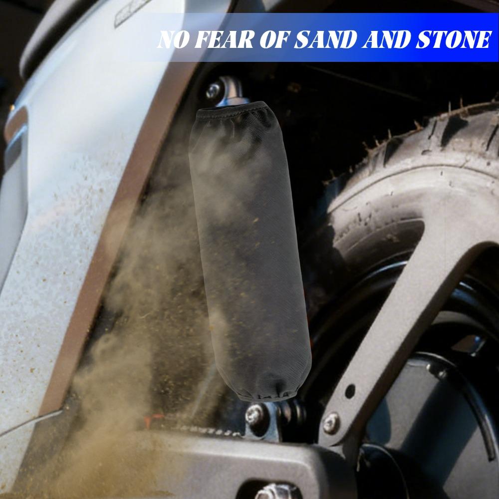 Motorcycle Rear Shock Absorber Cover Suspension Protector Waterproof Dustproof Shield Dirt Bike Motocross Scooter Accessories