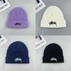 Hip Hop Style Embroidered Beanie For Adults With Elastic Fit Trendy Cold Weather Hat