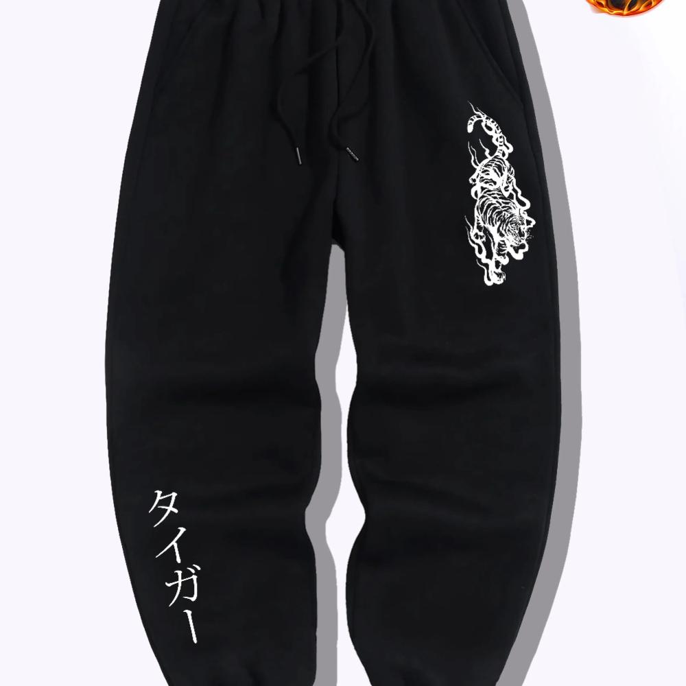 Harajuku Hip-hop Pants Printed Pattern Slim Men Y2K Gothic Leisure Fashion Sports Street Wear Couple Sweatpants