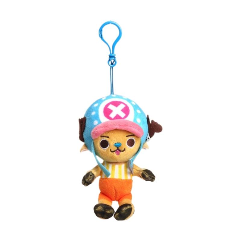 Authentic One Piece Plush Pendant, Cute And Soft Cartoon Character Keychain