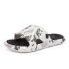 FashionMen's Slippers Slip On Summer Sneaker Slippers Men Outdoor Thick Bottom Platform Slides Soft Eva Slippers Casual Men Beach Shoes