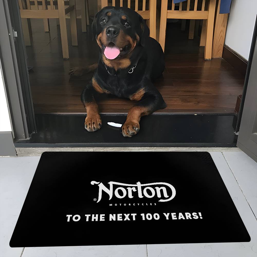 Motorcycle Racing N-Nortons Bath Mat Nordic Style Home Doormat Bathroom-Toilet Mats Bedroom Welcome Doormat