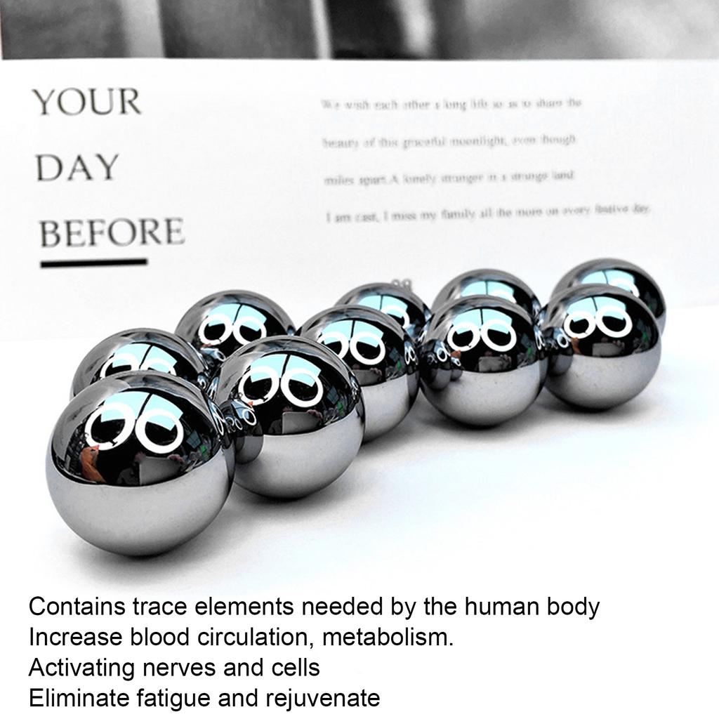 40MM Hand Rolling Balls Increase Blood Circulation Promote Metabolism Terahertz Stone Exercise Handball