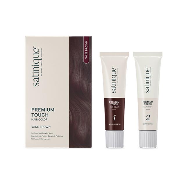 Satinique Premium Touch Hair Color Wine Brown
