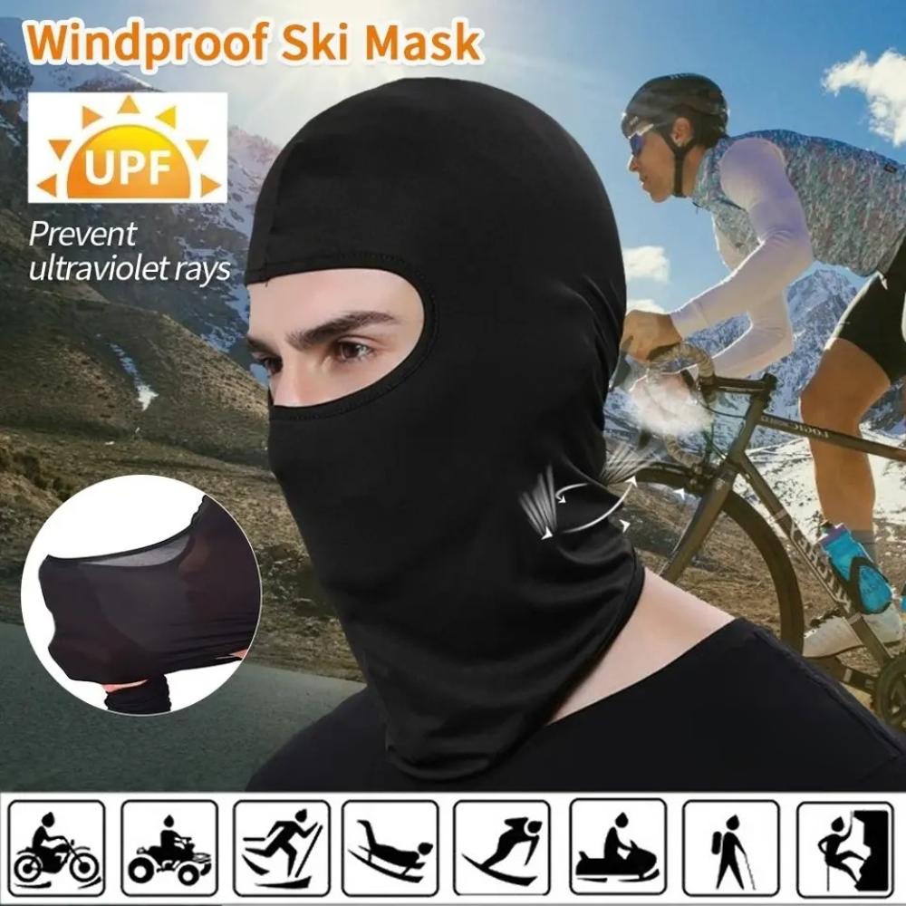 Men Tactical Balaclava Face Mask Summer Sun Protection Bandana Cooling Neck Gaiter Hiking Scarves Motorcycle Cycling Helmet Hood