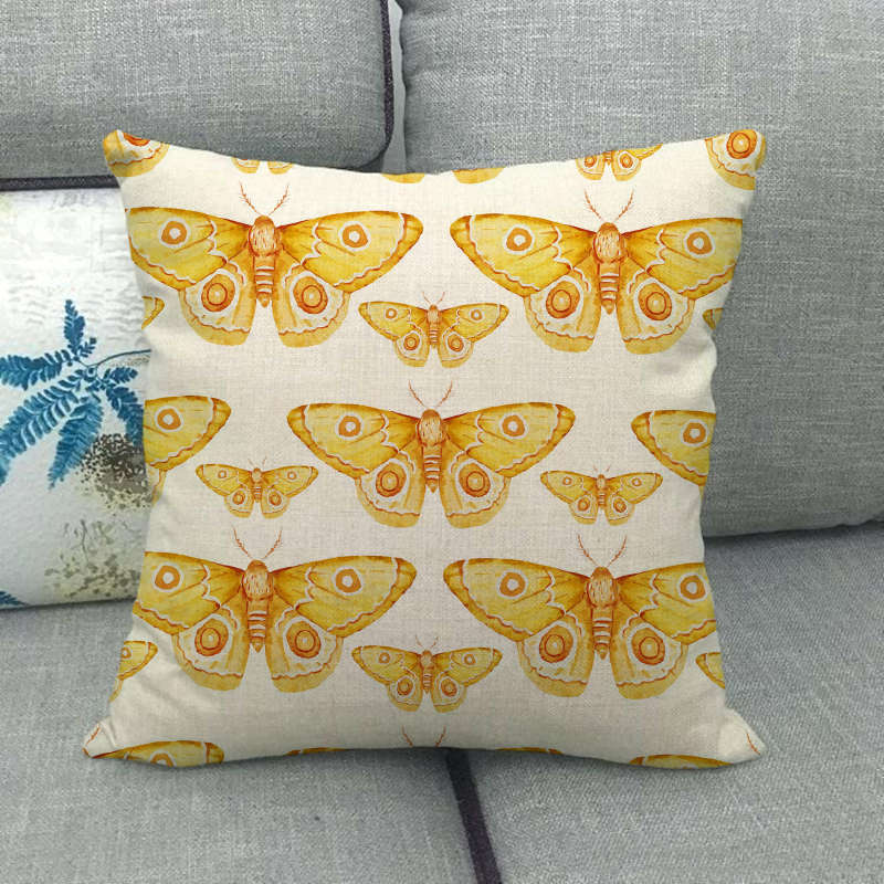 Colorful Spherical Style Collection Digital Printing Short Plush Pillow Covers For Car Sofa Office Cushion Cover Home Goods
