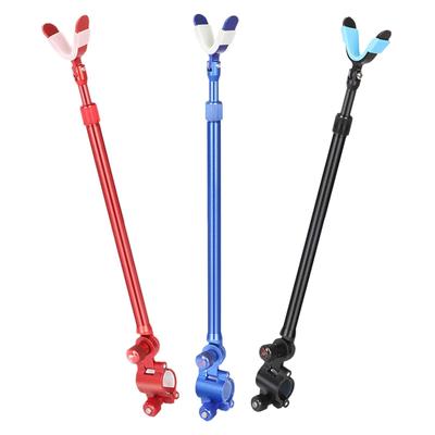 Fishing Rod Support Stand Retractable Adjustable AntiSlip Stable Multifunction Fishing Rod Bracket for Fishing Box Bank Fishing