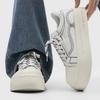 Men Canvas Thick Sole Board Sneakers Breathable Height Boost Casual Shoes for School Walking Travel and Streetwear Sizes 39-46