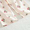 Girls Summer Floral Camisole And Wide Leg Pants Set Casual Comfortable Two Piece Outfit For Kids