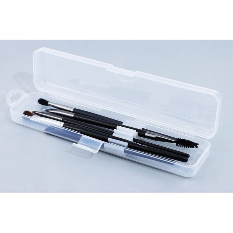 Choyu - Transparent Plastic Makeup Brush Case