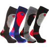 Ex Store Mens High Performance Knee-High Ski Socks (Pack of 4)