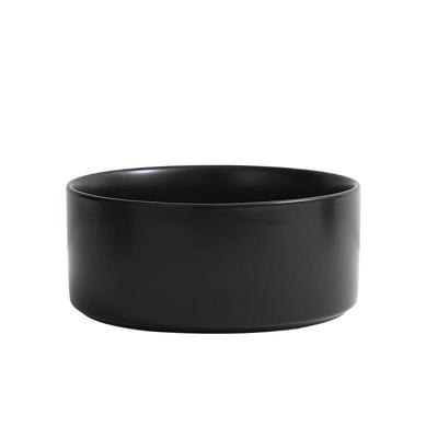 ZISIZ Black Fahai Ceramic Serving Bowls (Set of 2)