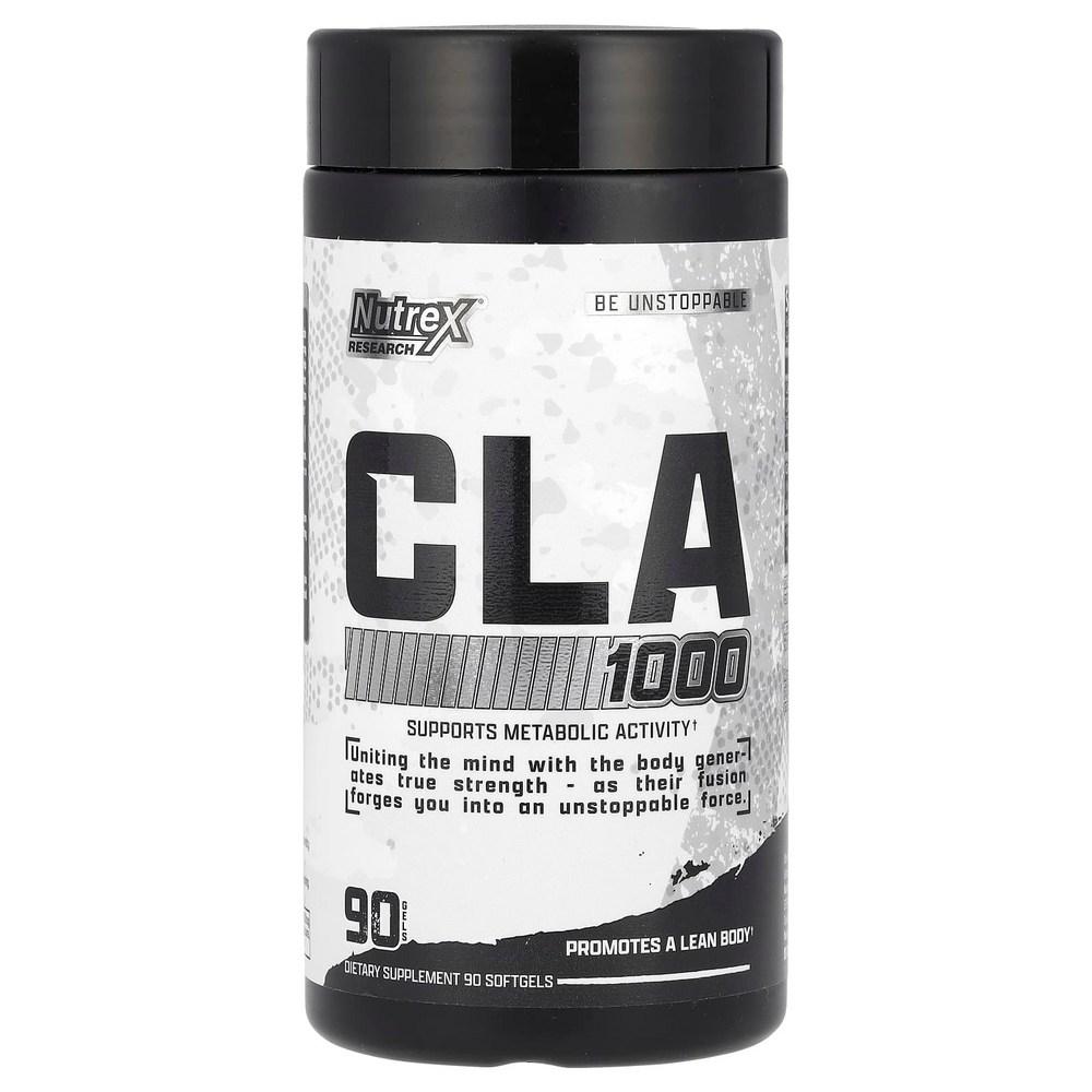 Nutrex Research CLA 1000 1,000mg Softgels 90 Tablets NRX-00018 90 Softgels 1 Pcs Ingredients: May Be Subject To Change | 90 Tablets 1 Pcs
