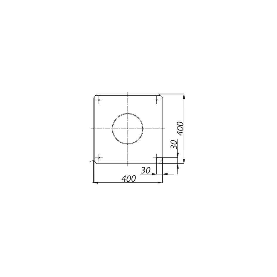 ADAM EW Roof plate fi 200